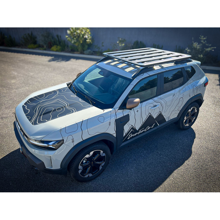 Kit galerie intégrale Pioneer 6 1500x1240mm N4-Offroad pour Dacia Duster 2024+