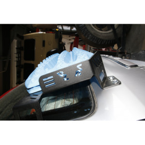 Support de plaques à sable Maxtrax sur le hayon pour Toyota HDJ100 N4-Offroad