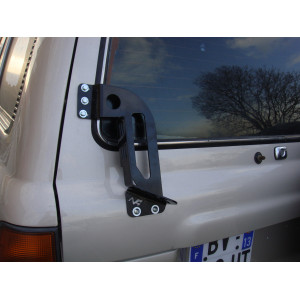 Support de plaques à sable Maxtrax sur le hayon pour Toyota HDJ80 N4-Offroad