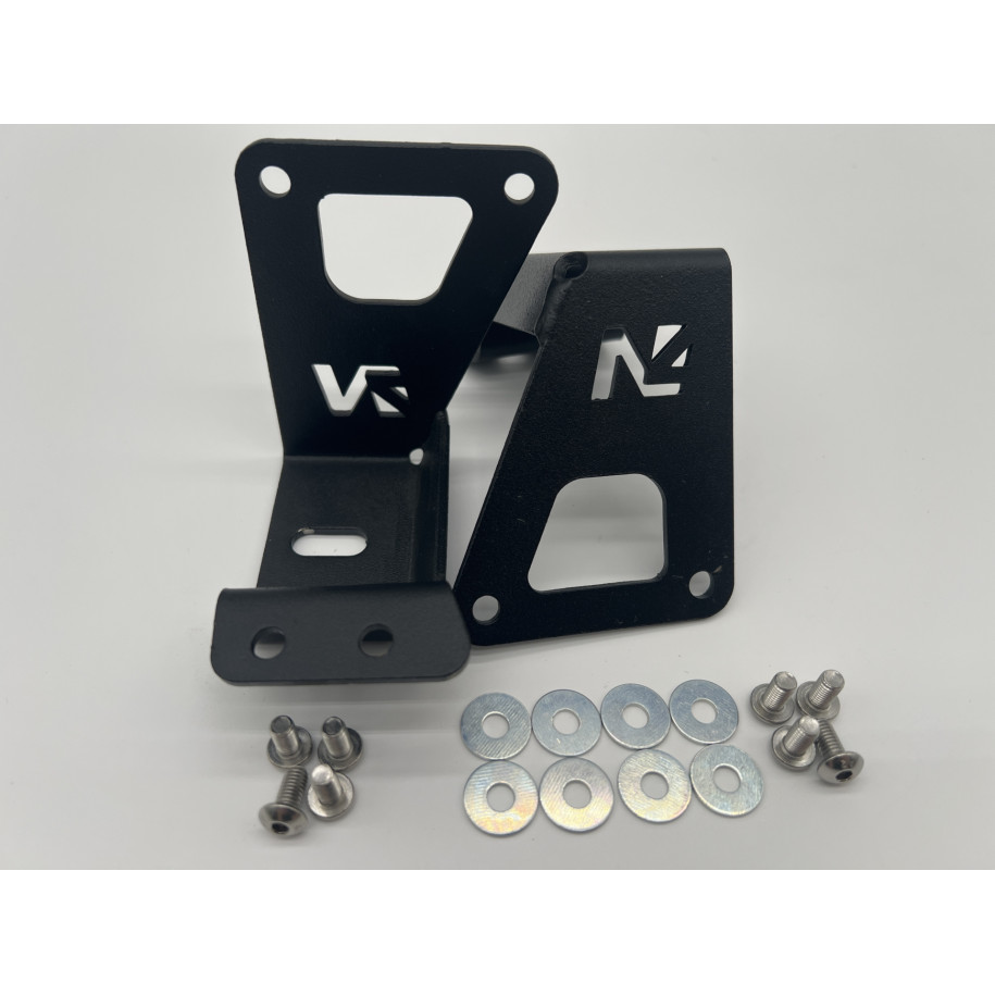 Supports feux longues portées baie pare-brise Suzuki Jimny après 2018 N4-Offroad