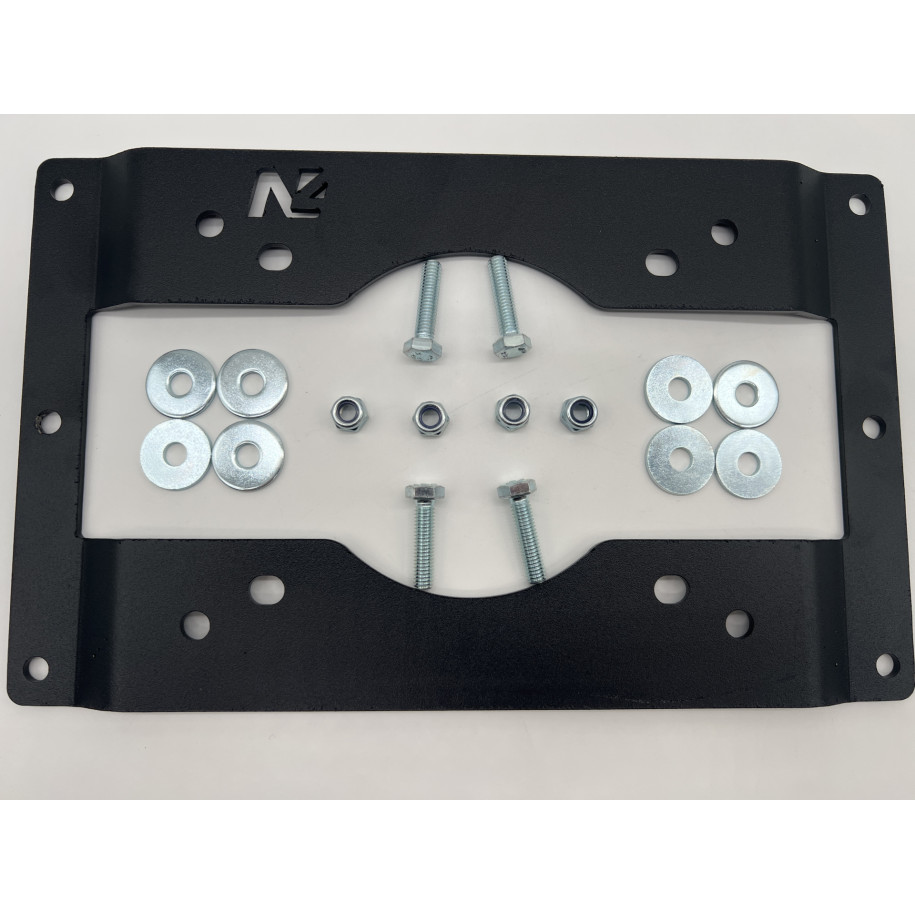 Kit support spécifique de fixation pour boitier relais de treuil Warn VR Evo Zeon Tabor N4-Offroad