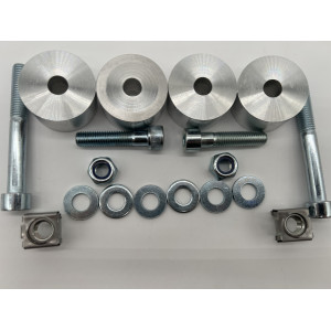 Kit rallonge 25/50mm pour écubier de treuil N4-Offroad