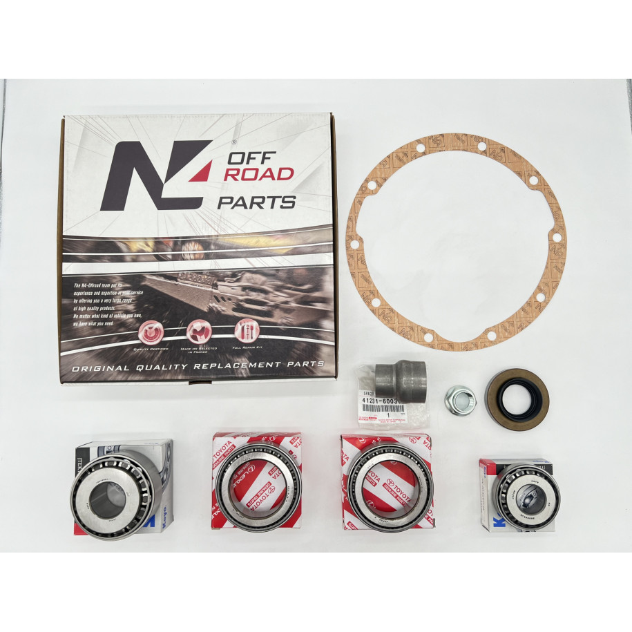 Kit réfection de pont arrière KZJ9 KDJ9 Hilux avant 01/2002 avec blocage de différentiel N4-Offroad