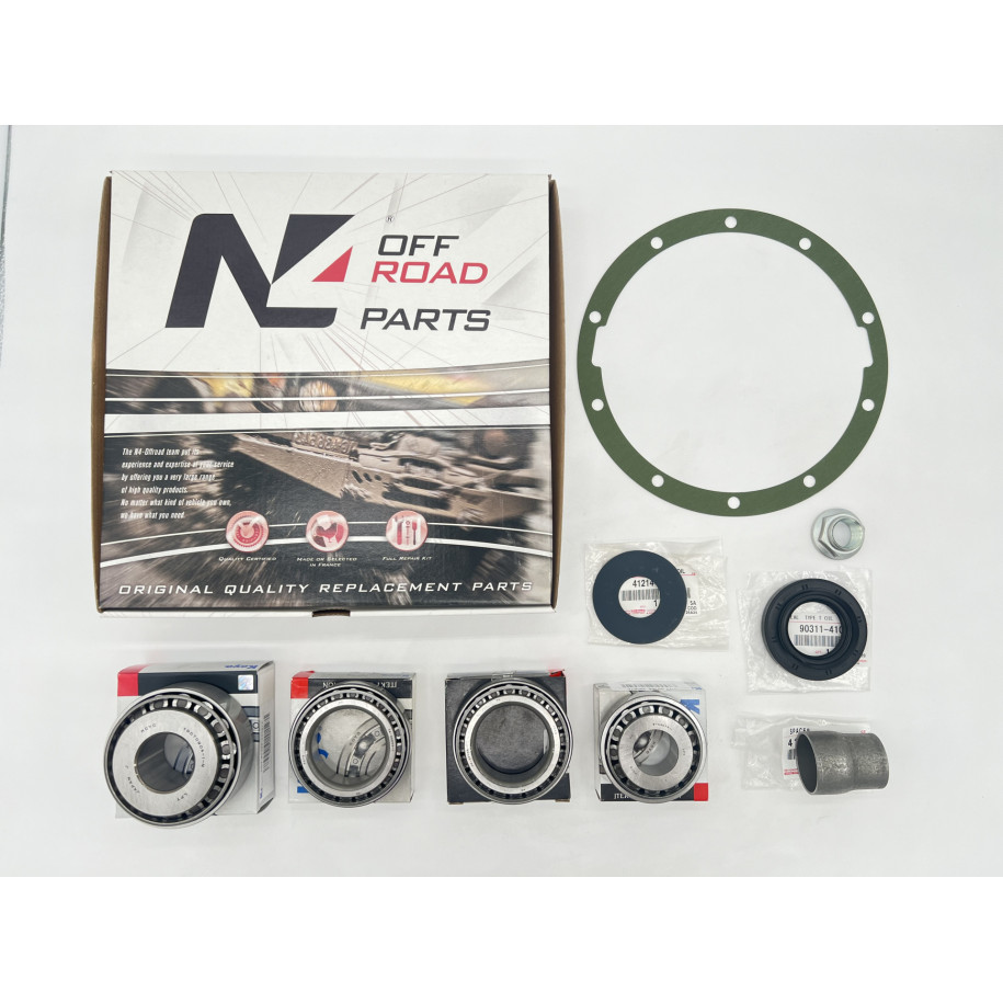 Kit réfection de pont arrière Land Cruiser KZJ7 LJ7 - Couple conique adaptable neuf N4-Offroad
