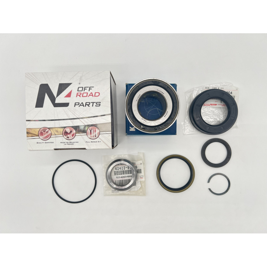 Kit roulement de roue arrière Land Cruiser LJ7 KZJ7 KZJ9 KDJ9 avec disques sans ABS N4-Offroad