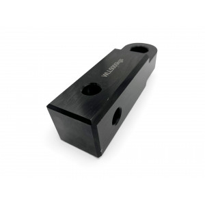 Barre attelage remorquage 50mm acier 5T pour fixation manille de traction - N4-Offroad