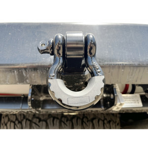 Barre attelage remorquage 50mm acier avec manille de traction 4.7T - N4-Offroad