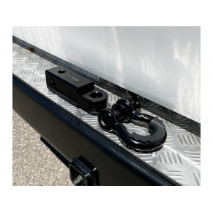 Barre attelage remorquage 50mm acier avec manille de traction 4.7T - N4-Offroad