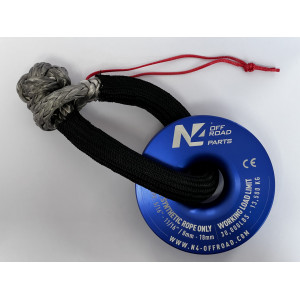 Anneau de treuillage 13.5T en aluminium anodisé bleu N4-Offroad