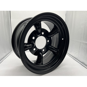 Jante acier Mach 5 noire 8x16 5x165.1 Land Rover Defender N4-Offroad