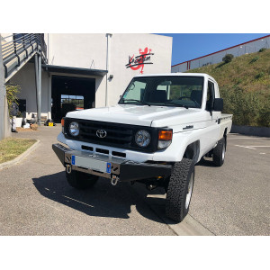 Pare-chocs avant acier Toyota série 7 lames avant 2007 fermé N4-Offroad