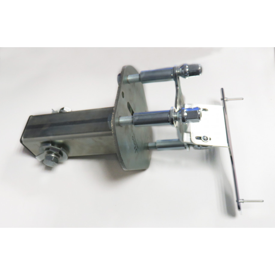 Fixation plaque immatriculation sur jante aluminium en 5x150 (HDJ100 HZJ78...) N4-Offroad