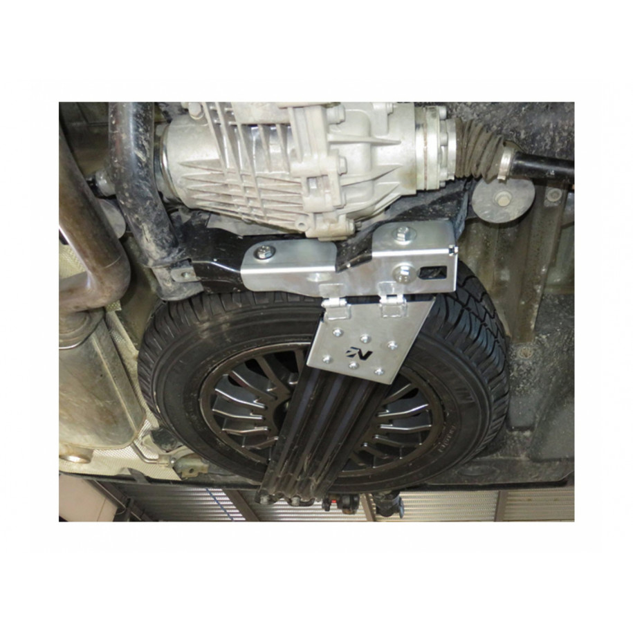 Kit de modification fixation du panier roue de secours T5 et T6 N4-Offroad