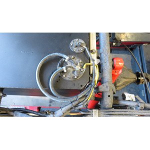 Réservoir supplémentaire auxiliaire inox 160L Toyota HZJ78 et HZJ79 simple cabine N4-Offroad