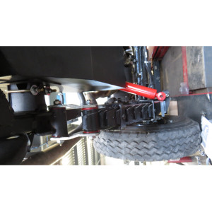 Réservoir supplémentaire auxiliaire inox 160L Toyota HZJ78 et HZJ79 simple cabine N4-Offroad