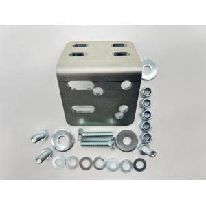 Support universel en équerre pour préfiltre Gasoil Racor 100 200 N4-Offroad