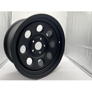 Jante acier Soft8 noire mat 8X17 5X127 Jeep Wrangler JK JL