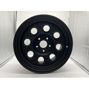 Jante acier Soft8 noire mat 8X17 5X127 Jeep Wrangler JK JL