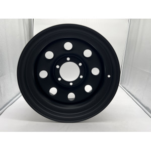 Jante acier Soft8 noire mat 8X16 6x139.7 Land Cruiser Patrol Pajero N4-Offroad