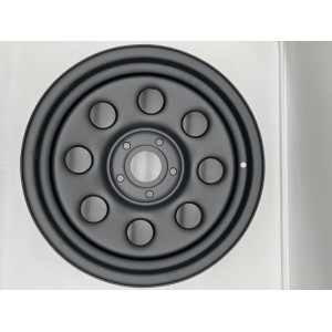 Jante acier Soft8 noire mat 8X17 5X127 Jeep Wrangler JK JL