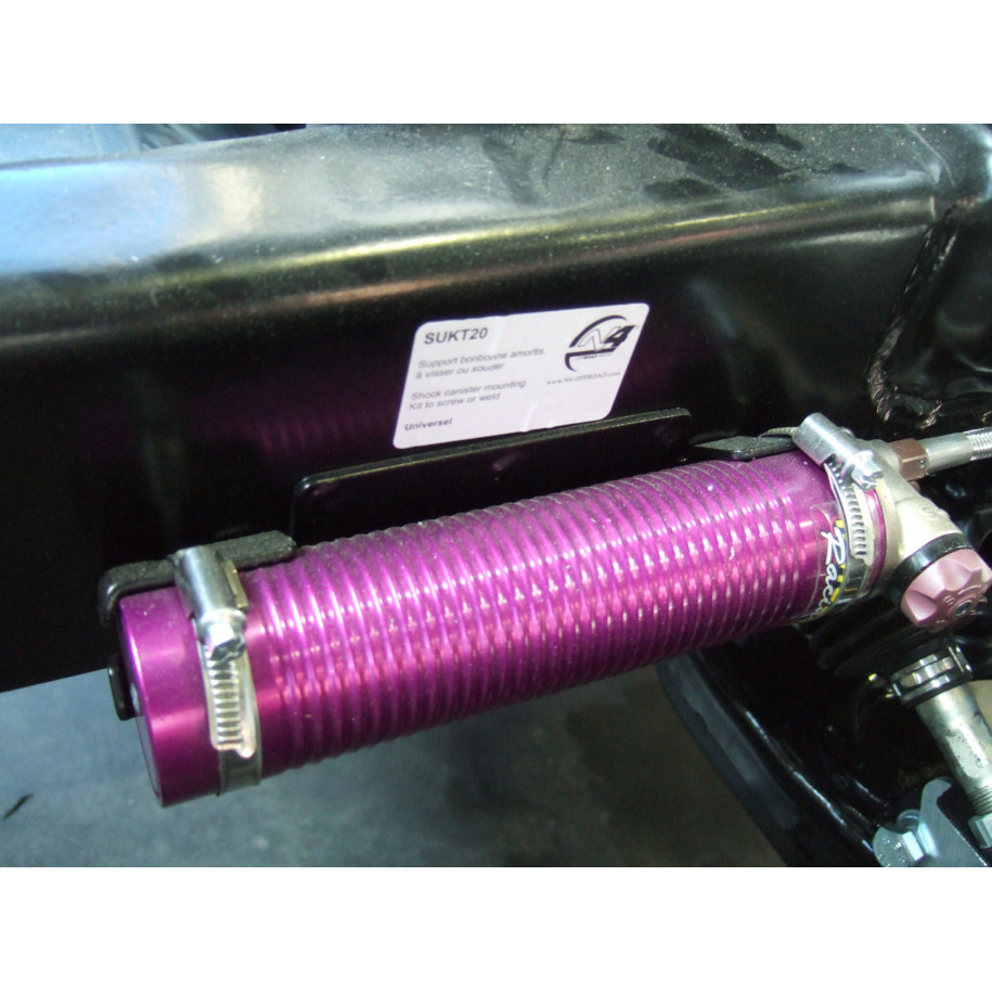Supports universels pour bonbonnes d'amortisseurs N4-Offroad