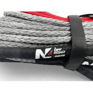 Corde synthétique de treuil 10mm x 24M N4-Offroad - jusqu'à 5.4T