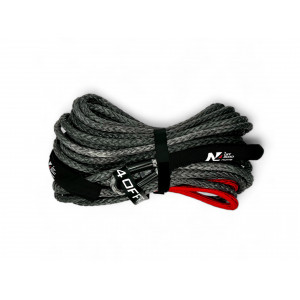 Corde synthétique de treuil 12mm x 28M N4-Offroad - Jusqu'à 6.8T