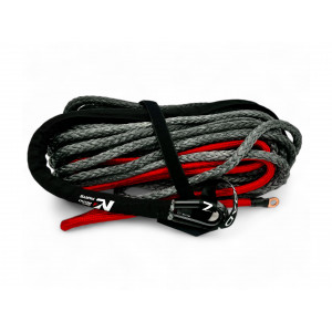 Corde synthétique de treuil 12mm x 28M N4-Offroad - Jusqu'à 6.8T