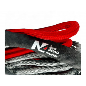 Corde synthétique de treuil 12mm x 28M N4-Offroad - Jusqu'à 6.8T