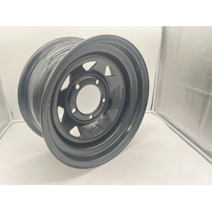 Jante acier Triangular noire 7X15 5x139.7 Suzuki Jimny & Samurai