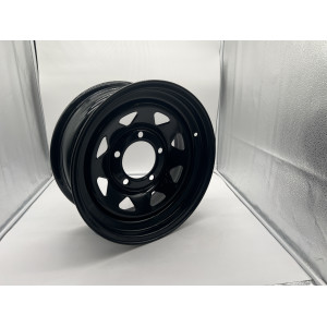 Jante acier Triangular noire 7X16 5x150 Toyota HZJ78 HZJ79 N4-Offroad