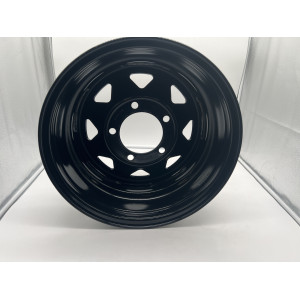 Jante acier Triangular noire 7X16 5x150 Toyota HZJ78 HZJ79 N4-Offroad
