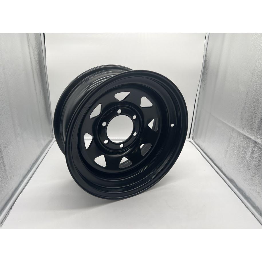 Jante acier Triangular noire 7X16 6x139.7 Land Cruiser Patrol Pajero N4-Offroad
