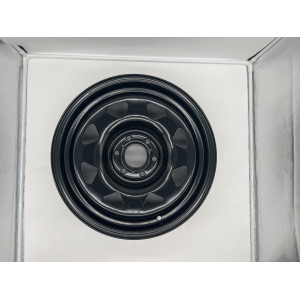 Jante acier Triangular noire 7x16 6x114.3 Nissan Navara D40 D23