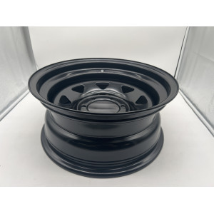 Jante acier Triangular noire 7X16 6x139.7 Land Cruiser Patrol Pajero N4-Offroad