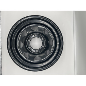 Jante acier Triangular noire 7X16 6x139.7 pour Nissan Toyota Ford Mitsubishi