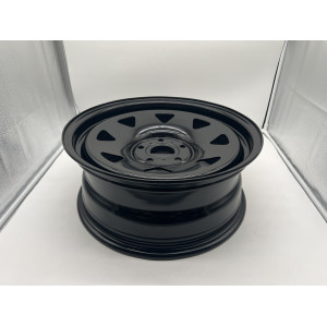 Jante acier Triangular noire 7x17 5x120 Volkswagen Transporter T5 T6 N4-Offroad