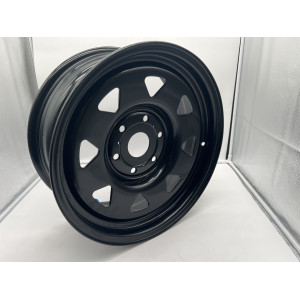 Jante acier Triangular noire 7X17 6x139.7 Mitsubishi L200 avant 2019 N4-Offroad