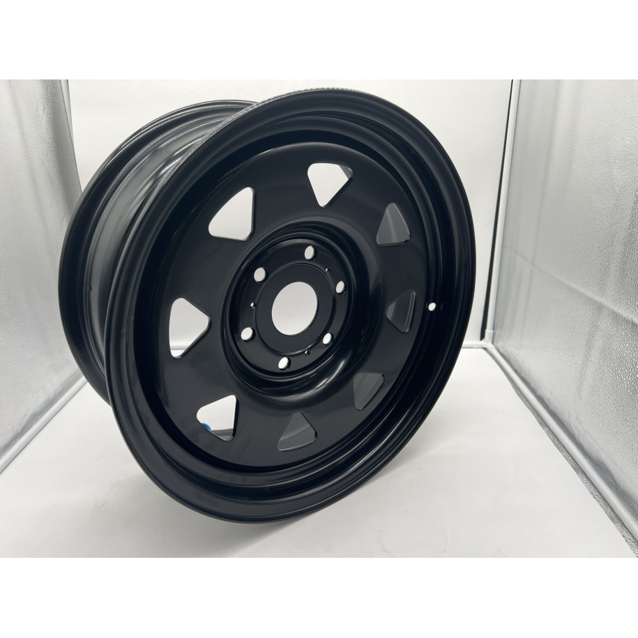 Jante acier Triangular noire 7X17 6x139.7 Mitsubishi L200 avant 2019 N4-Offroad
