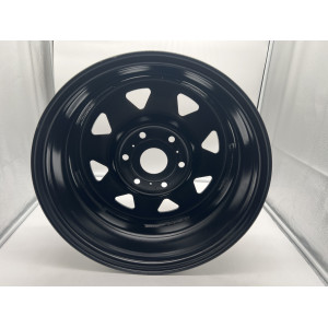 Jante acier Triangular noire 7X17 6x139.7 Mitsubishi L200 avant 2019 N4-Offroad