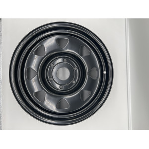 Jante acier Triangular noire 7X17 6x139.7 Mitsubishi L200 avant 2019 N4-Offroad