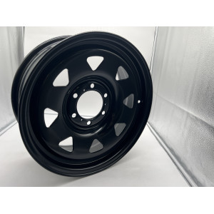 Jante acier Triangular noire 7x17 6x139.7 Toyota Land Cruiser et Hilux N4-Offroad