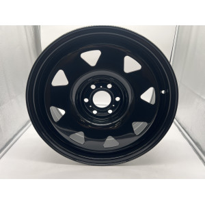 Jante acier Triangular noire 7x17 6x114.3 Nissan Navara D23 N4-Offroad