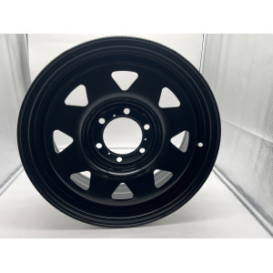Jante acier Triangular noire 7x17 6x139.7 Toyota Land Cruiser et Hilux N4-Offroad
