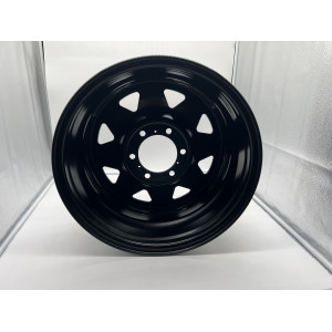 Jante acier Triangular noire 7x17 6x139.7 Toyota Land Cruiser et Hilux N4-Offroad