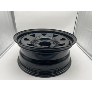 Jante acier Triangular noire 7x17 6x139.7 Toyota Land Cruiser et Hilux N4-Offroad