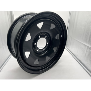 Jante acier Triangular noire 7.5X18 6x139.7 Toyota Land Cruiser et Hilux N4-Offroad