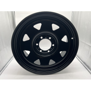 Jante acier Triangular noire 7.5X18 6x139.7 Toyota Land Cruiser et Hilux N4-Offroad