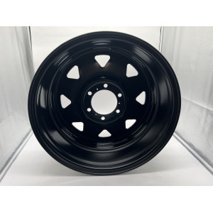 Jante acier Triangular noire 7.5X18 6x139.7 Toyota Land Cruiser et Hilux N4-Offroad