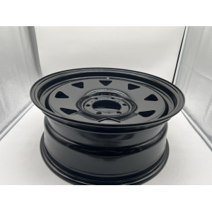 Jante acier Triangular noire 7.5X18 6x139.7 Toyota Land Cruiser et Hilux N4-Offroad